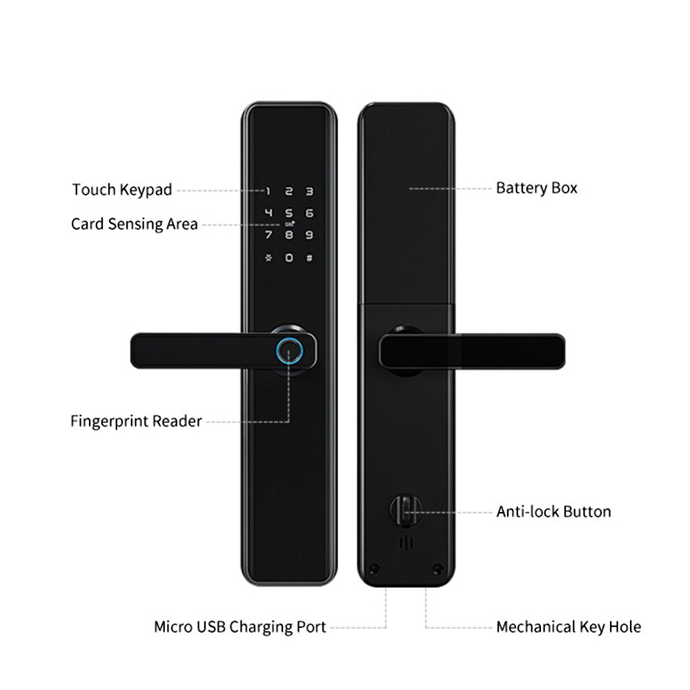 Khóa vân tay cửa kính GL-G02