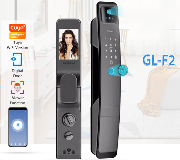 Khóa vân tay cửa kính GL-G02